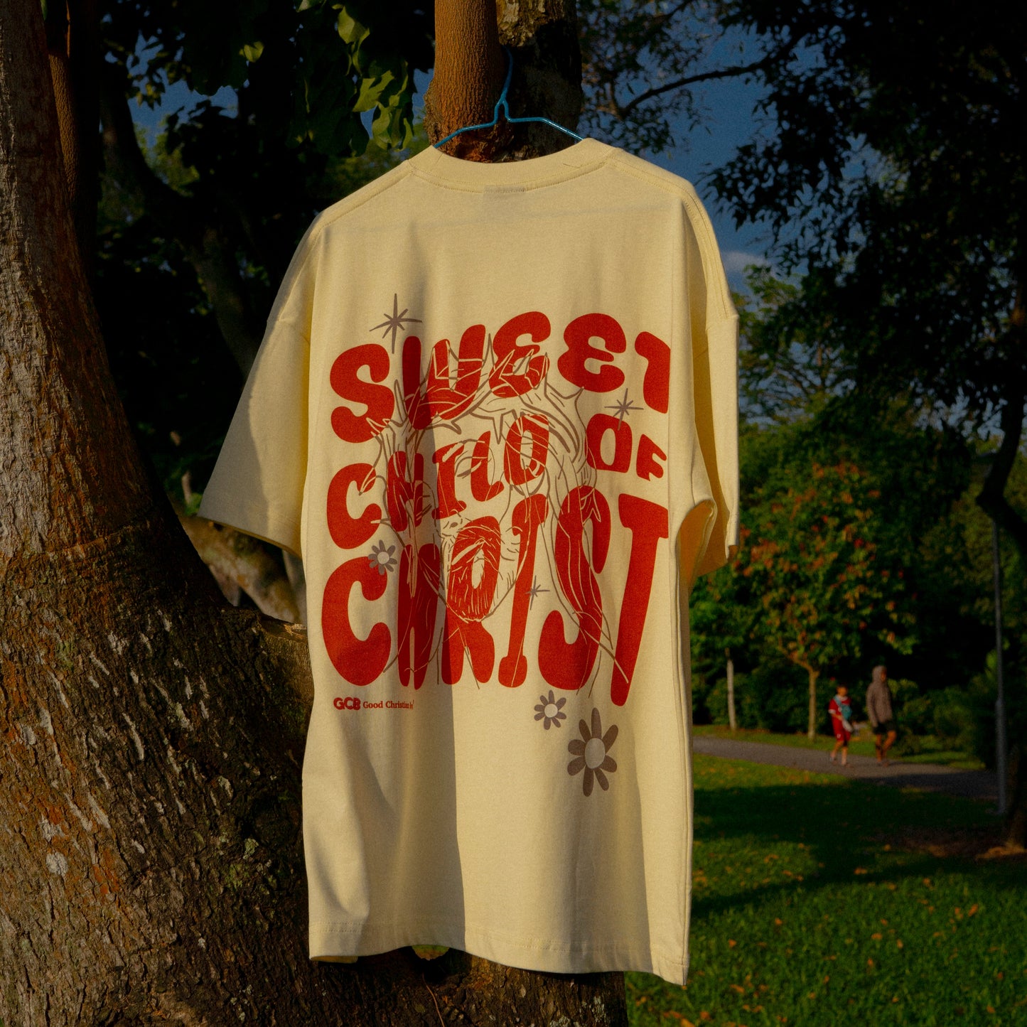 Sweet Child of Christ (Oversized Tee) - Off-White
