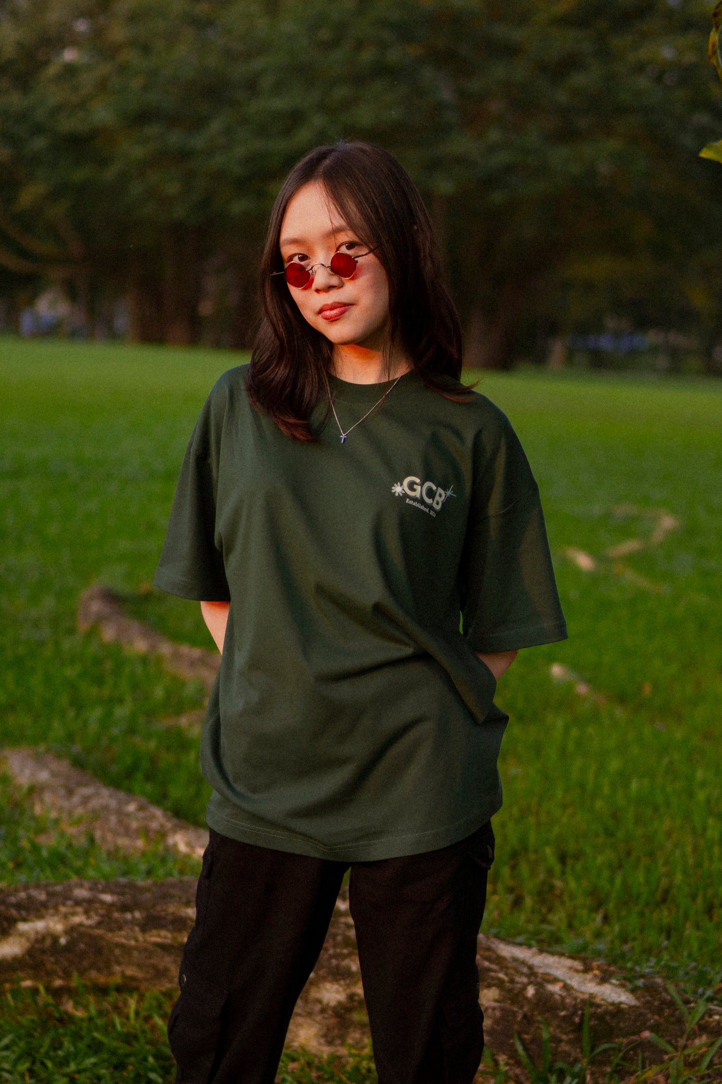 Sweet Child of Christ (Oversized Tee) - Green