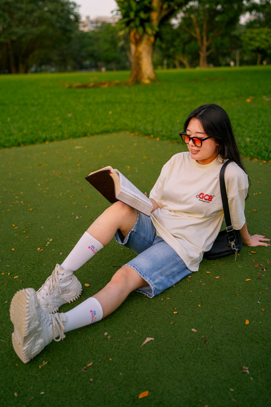 Sweet Child of Christ (Oversized Tee) - Off-White